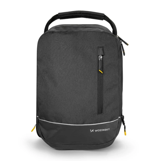 Рюкзак для велосипеда на багажник Wozinsky 2-in-1 Bike Bag Double Backpack 30L Black (WBB30BK)