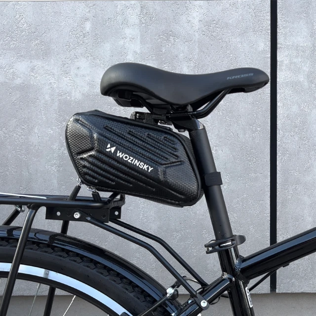 Сумка для велосипеда під сідло Wozinsky Bicycle Saddle Bag Waterproof 1.5L Black (WBB27BK)