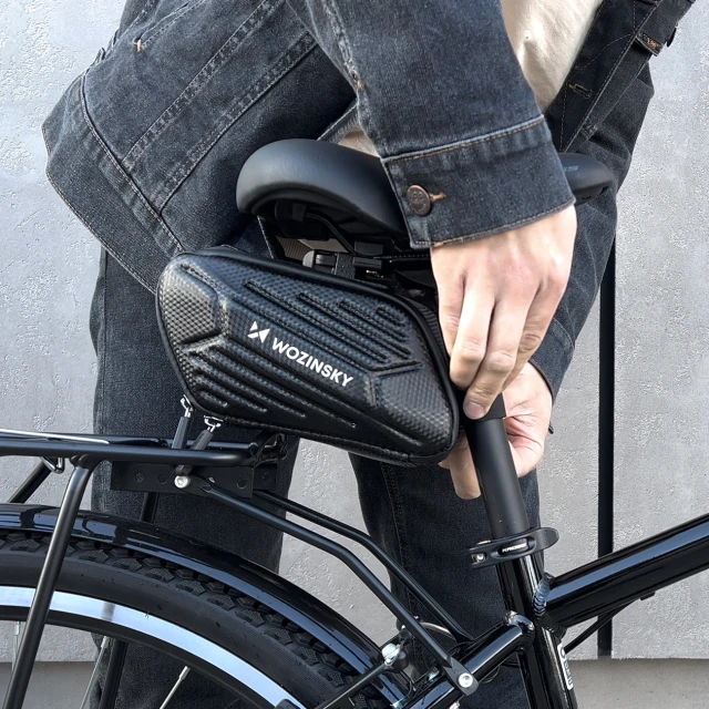 Сумка для велосипеда під сідло Wozinsky Bicycle Saddle Bag Waterproof 1.5L Black (WBB27BK)