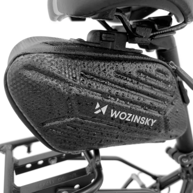 Сумка для велосипеда під сідло Wozinsky Bicycle Saddle Bag Waterproof 1.5L Black (WBB27BK)