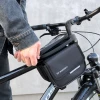Сумка для велосипеда на раму Wozinsky Bike Frame Bag 1.5L Black (WBB26BK)