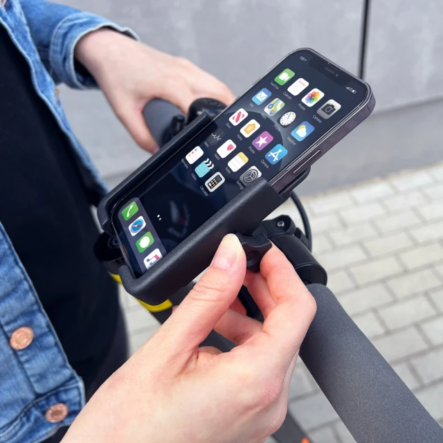 Тримач на кермо для смартфона Wozinsky Metal Phone Holder 4.7