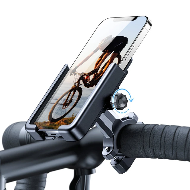 Тримач на кермо для смартфона Wozinsky Metal Phone Holder 4.7