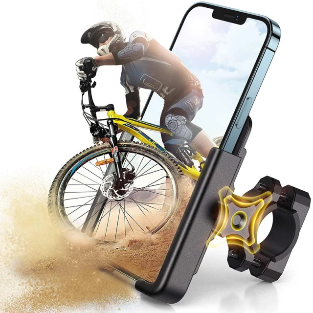 Тримач на кермо для смартфона Wozinsky Metal Phone Holder 4.7