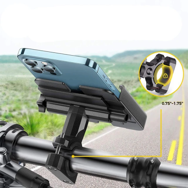 Тримач на кермо для смартфона Wozinsky Metal Phone Holder 4.7