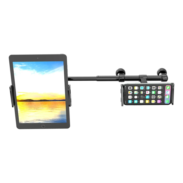 Автотримач в підголовник Wozinsky Dual Car Holder Black (WTHBK1)