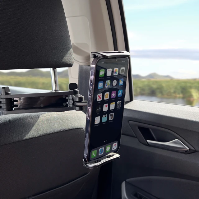 Автотримач в підголовник Wozinsky Adjustable Headrest Holder Black (WTHBK3)