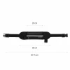 Спортивна сумка на пояс Wozinsky Expandable Running Belt Black (WRBBK1)