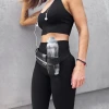 Спортивна сумка на пояс Wozinsky Expandable Running Belt Black (WRBBK1)