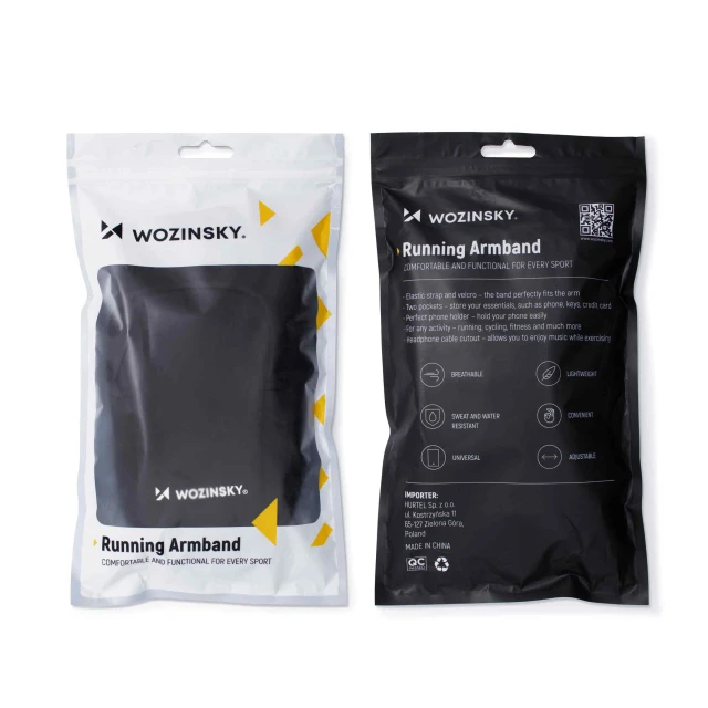 Чохол Wozinsky на руку Running Phone Black (WABBK1)