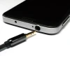 Кабель Wozinsky AUX Angled (Male to Male) Mini Jack 3.5 mm 2 m Black (WACSAB-2M)