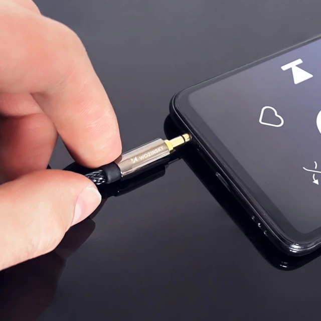 Кабель Wozinsky AUX Mini Jack 3.5 mm to Mini Jack 3.5 mm 3 m Black (WACMJB-3M)