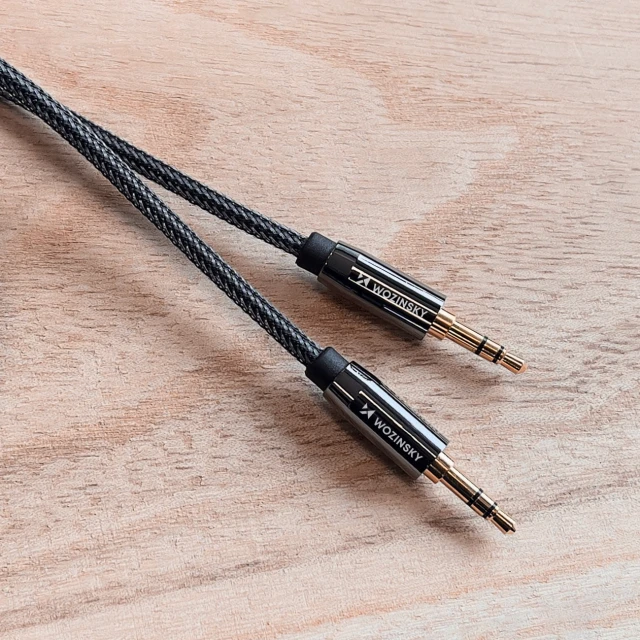 Кабель Wozinsky AUX Mini Jack 3.5 mm to Mini Jack 3.5 mm 3 m Black (WACMJB-3M)