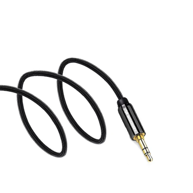 Кабель Wozinsky AUX Mini Jack 3.5 mm to Mini Jack 3.5 mm 1.5 m Black (WACMJB-1M)