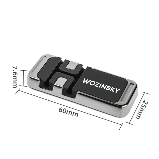 Магнитный держатель с органайзером Wozinsky Magnetic Phone Holderv Black (WMCDO-B1)