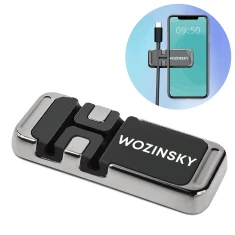 Магнітний тримач з органайзером Wozinsky Magnetic Phone Holderv Black (WMCDO-B1)