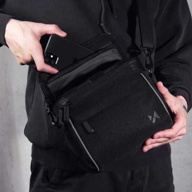 Велосипедна сумка Wozinsky Black (WBHBB-01)