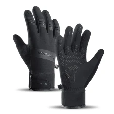 Перчатки Hurtel утепленные спортивные для телефона (размер XL) Black (5907769307706)
