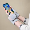 Перчатки зимние сенсорные Hurtel Серые (5907769307928)