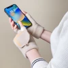 Зимові рукавички Hurtel Мільтенки Білі (5907769307935)