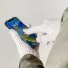 Зимові сенсорні рукавички Hurtel Хакі (5907769307966)