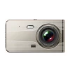 Автореєстратор DVR979G Full HD G-sensor LCD з камерою заднього виду Бежевий (5907769308598)