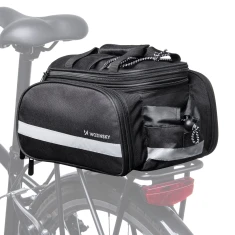 Велосипедная сумка Wozinsky WBB36BK 27L Черная (WBB36BK)