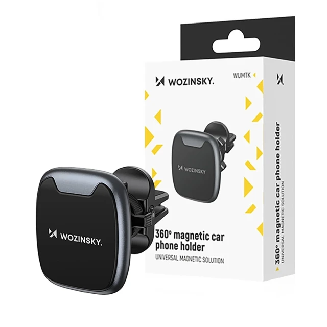Автотримач Wozinsky WUMTK магнітний на дефлектор Black (WUMTK)