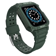 Ремінець Hurtel для Apple Watch Series 9/8/7 41 mm | 6/5/SE 40 mm | 3/2/1 38 mm Green (5907769311871)