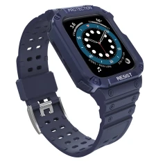 Ремінець Hurtel для Apple Watch Series 9/8/7 41 mm | 6/5/SE 40 mm | 3/2/1 38 mm Blue (5907769311888)