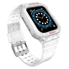 Ремінець Hurtel для Apple Watch Series 9/8/7 41 mm | 6/5/SE 40 mm | 3/2/1 38 mm White (5907769311918)