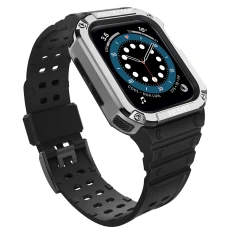 Ремінець Hurtel для Apple Watch Series 9/8/7 41 mm | 6/5/SE 40 mm | 3/2/1 38 mm Black (5907769311925)