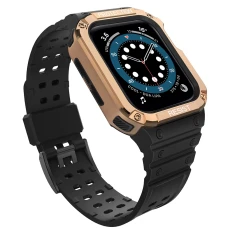 Ремінець Hurtel для Apple Watch Series 11/10 42 mm | Series 9/8/7 41 mm | 6/5/SE 40 mm | 3/2/1 38 mm Black (5907769311970)