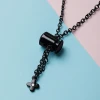 Ремінець Hurtel Metal Chain для Xiaomi Mi Band 6/5/4/3 Black (5907769312038)
