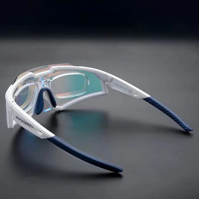 Okulary rowerowe Rockbros SP297 polaryzujące - białe (14130001002)