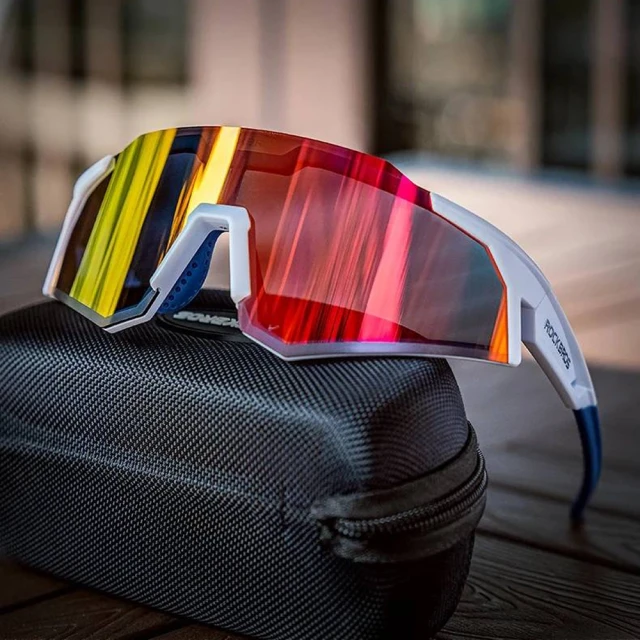 Okulary rowerowe Rockbros SP297 polaryzujące - białe (14130001002)