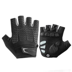 Перчатки велосипедные Rockbros S169BGR L с гелевыми вставками серые (S169BGR-L)
