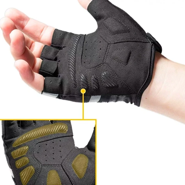Перчатки велосипедные Rockbros S247 L Black (S247-L)