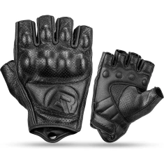 Мотоциклетні рукавички Rockbros 16220006003 L шкіряні Black (16220006003)
