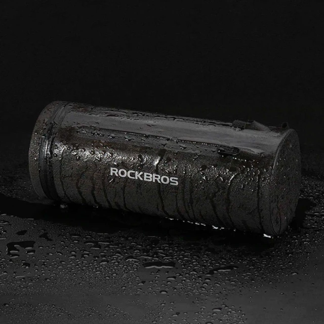 Велосипедна сумка Rockbros AS-051 водонепроникна на кермо чорна (AS-051)