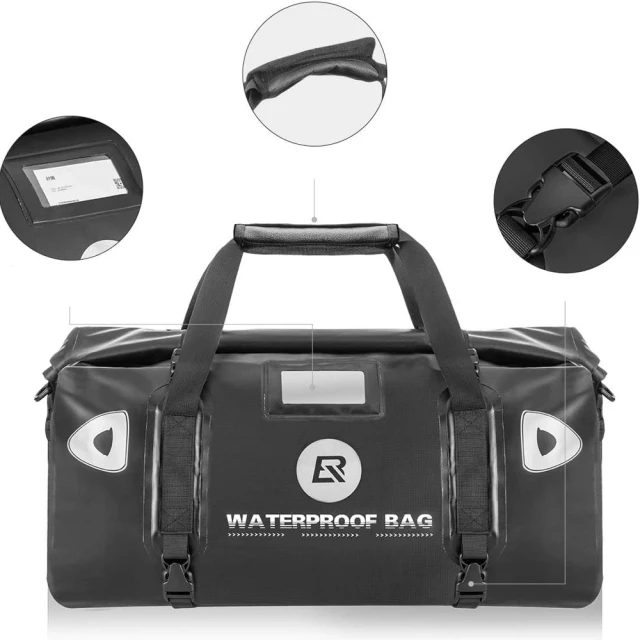 Мотосумка Rockbros AS-005BK водонепроникна Black (AS-005BK)