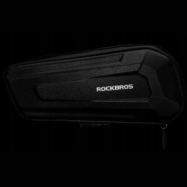 Велосипедна сумка Rockbros B67 водонепроникна на раму Black (B67)