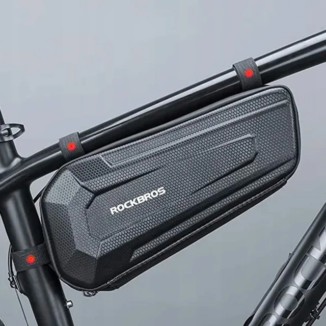 Велосипедна сумка Rockbros B67 водонепроникна на раму Black (B67)