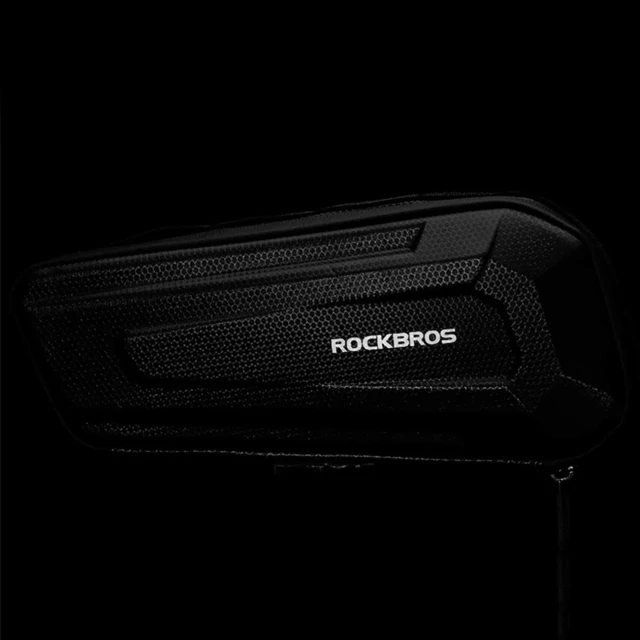 Велосипедна сумка Rockbros B66 водонепроникна на раму Black (B66)