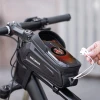 Сумка велосипедная Rockbros B68-1 на раму 1.7L Black (B68-1)