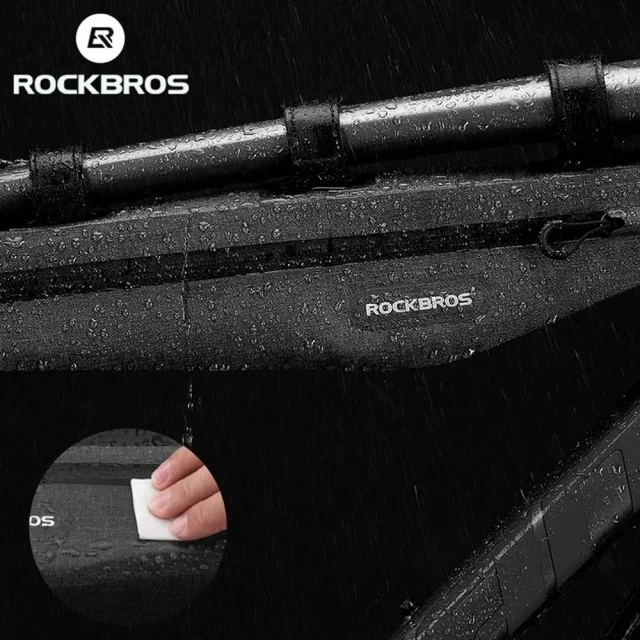 Велосипедна сумка Rockbros AS-052 водонепроникна на раму Gray (AS-052)