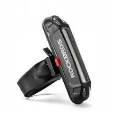 Фонарь велосипедный задний Rockbros A54BK + кабель micro USB - USB-A черный (A54BK)