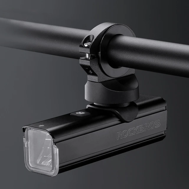 Ліхтарик велосипедний передній Rockbros 24610002001 1000 lm + кабель USB-C - USB-A чорний (24610002001)