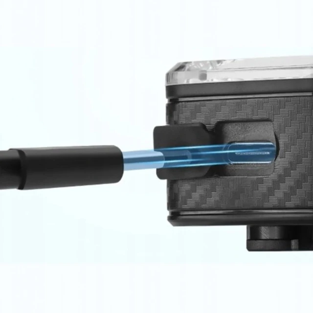 Ліхтар велосипедний задній Rockbros Q2S LED з інтелектуальною системою стоп чорний (Q2S)