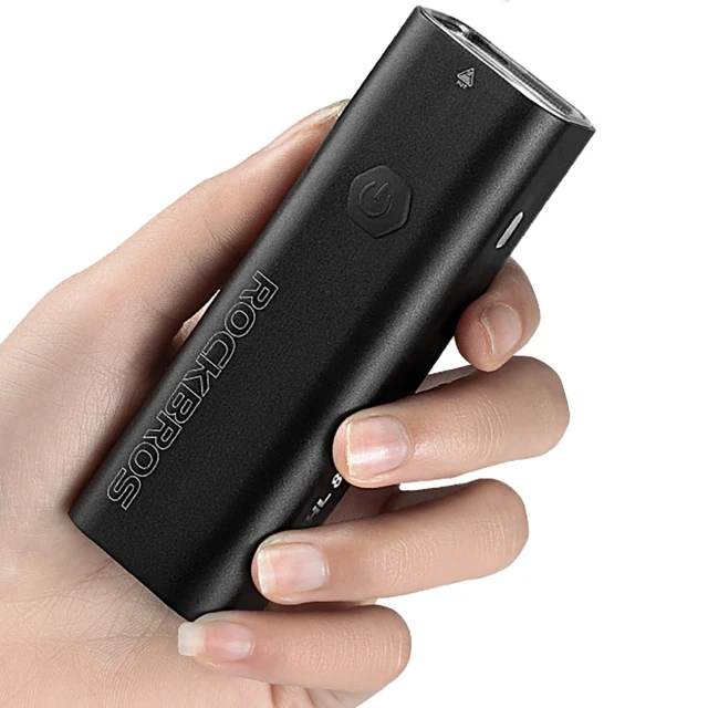 Велосипедний ліхтар Rockbros 24710012001 передній 800 lm + кабель USB-C - USB-A Black (24710012001)